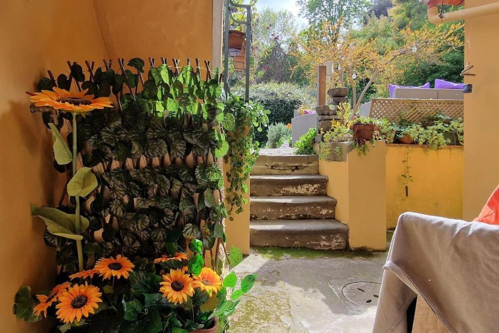 Monica Appartamento Con Giardino Al Ponte Vecchio Florencia Exterior foto
