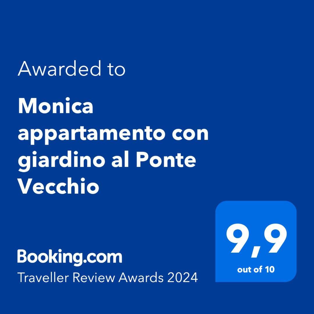 Monica Appartamento Con Giardino Al Ponte Vecchio Florencia Exterior foto